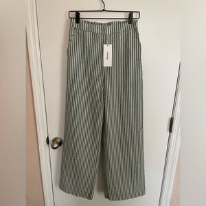 NWT Rhythm Stripe Wide Leg Pants US 6